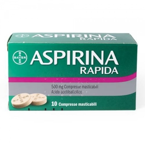 ASPIRINA RAPIDA*10CPRMAST500MG - pharmaonline24.it