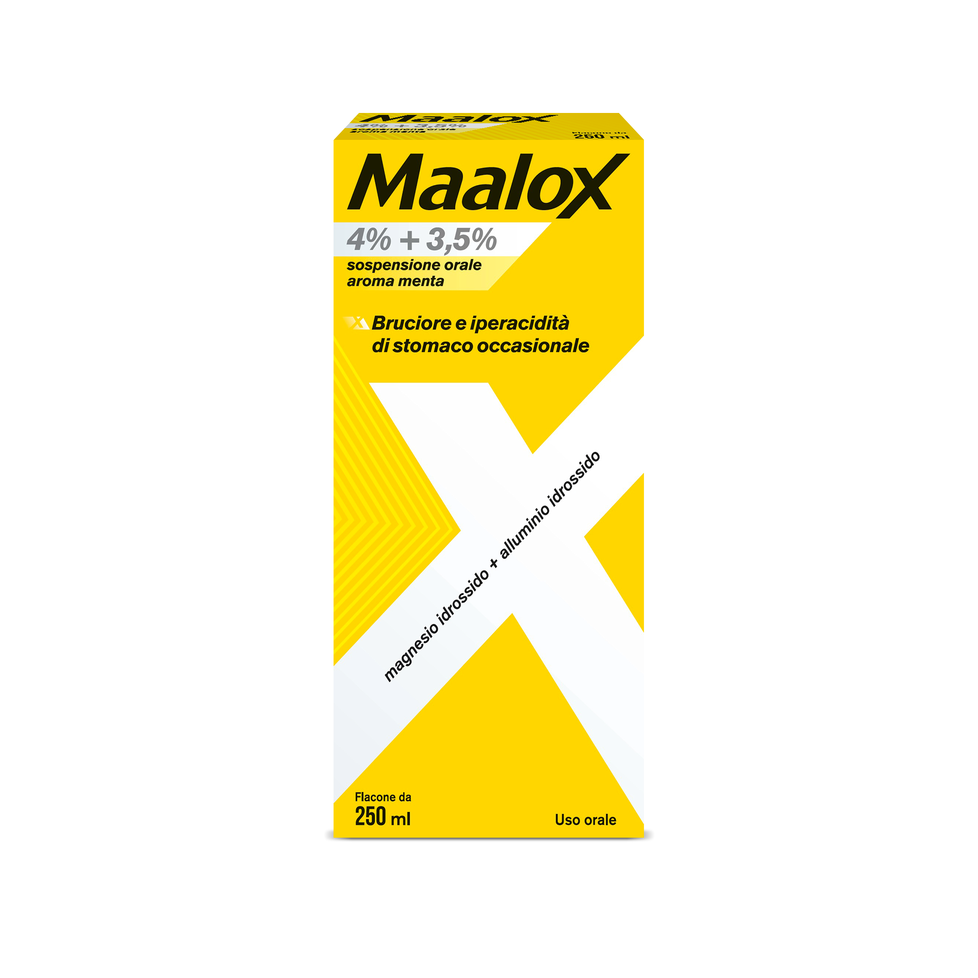 MAALOX*OS SOSP 250ML 4+3,5% ME - pharmaonline24.it