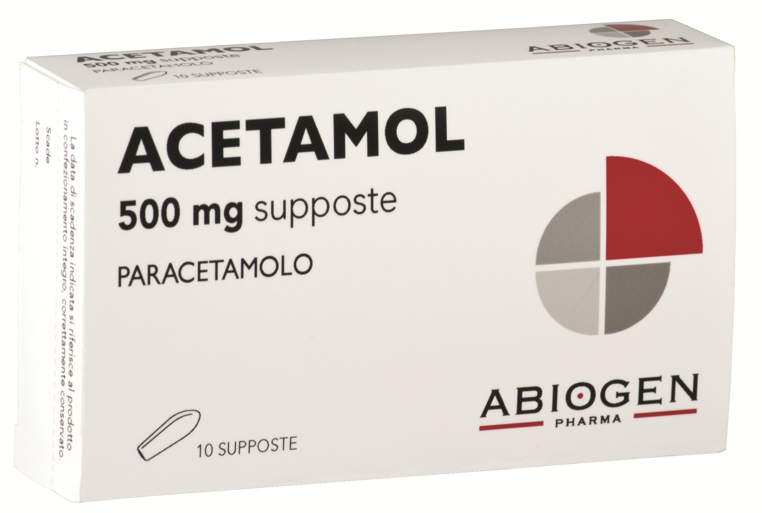 ACETAMOL*10SUPP 500MG - pharmaonline24.it