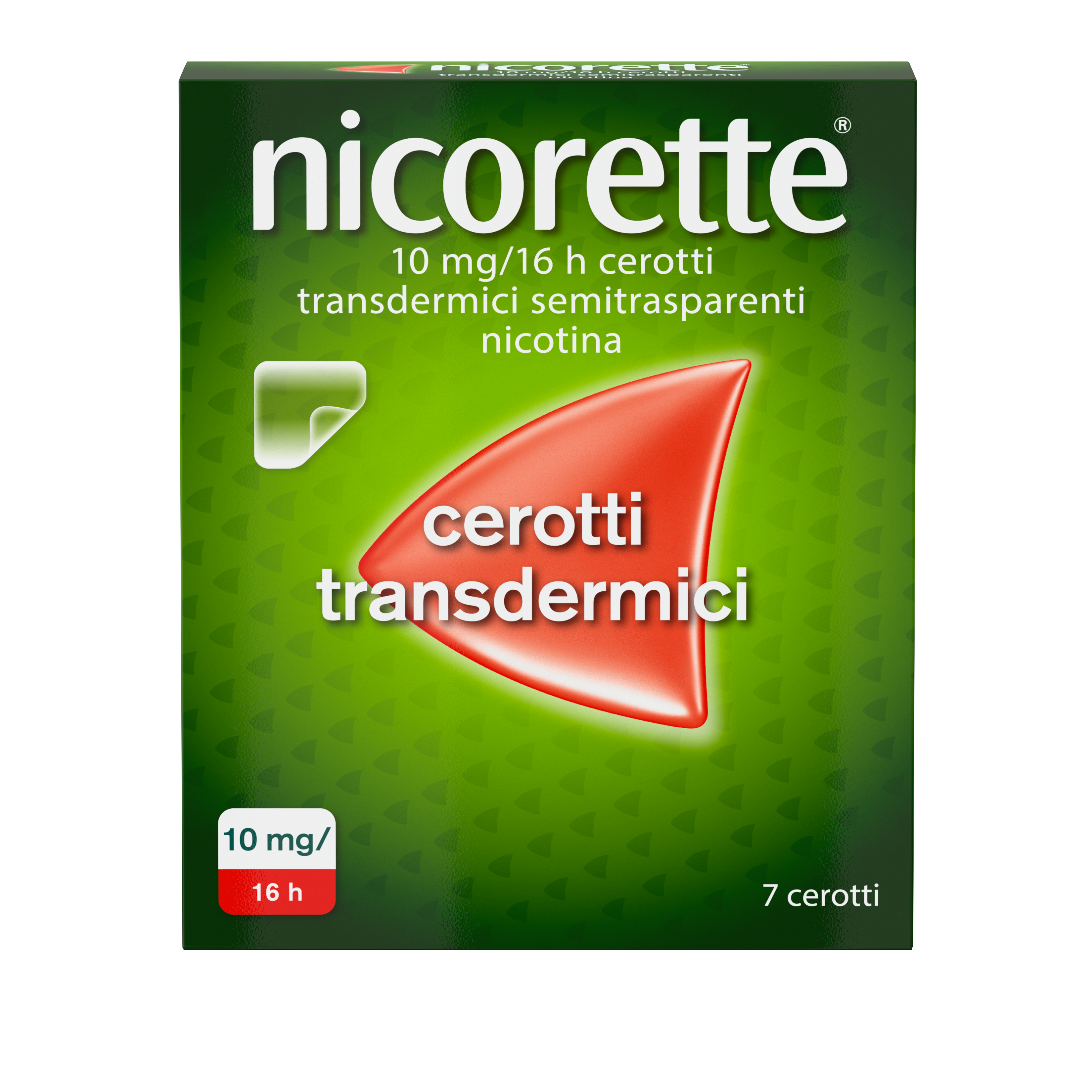 NICORETTE*7CER TRANSD 10MG/16H - pharmaonline24.it
