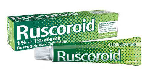 RUSCOROID*CREMA RETT 40G 1%+1% - pharmaonline24.it