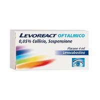 LEVOREACT OFTA*COLL 4ML 0,5MG/ - pharmaonline24.it