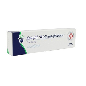 KETOFTIL*GEL OFT 10G 0,5MG/G - pharmaonline24.it