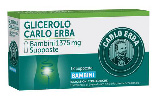 GLICEROLO*BB 18SUPP 1375MG - pharmaonline24.it