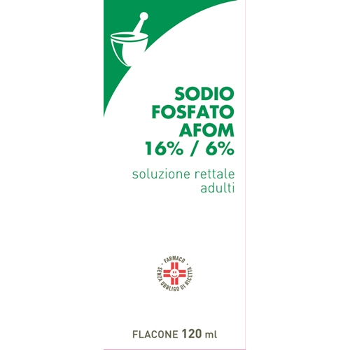SODIO FOSFATO AFOM*120ML+CAN - pharmaonline24.it