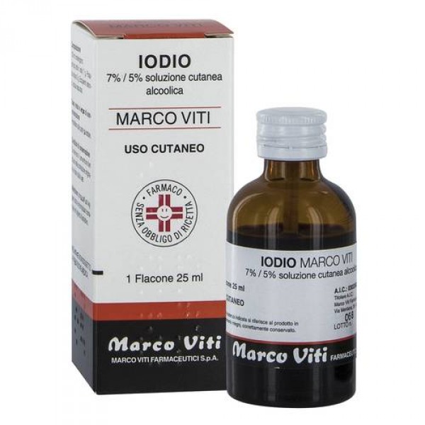 IODIO SOL ALCO I MV*25ML - pharmaonline24.it