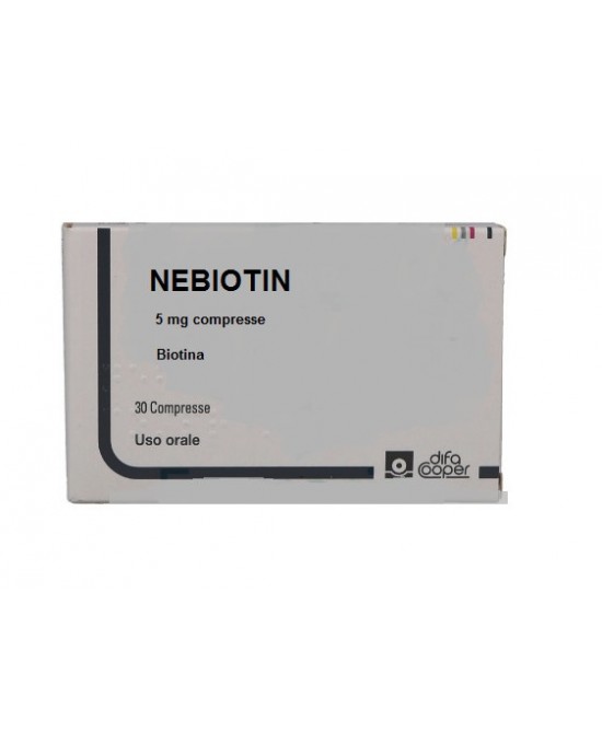 NEBIOTIN*30CPR 5MG - pharmaonline24.it