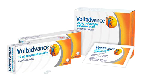 VOLTADVANCE*20CPR RIV 25MG - pharmaonline24.it