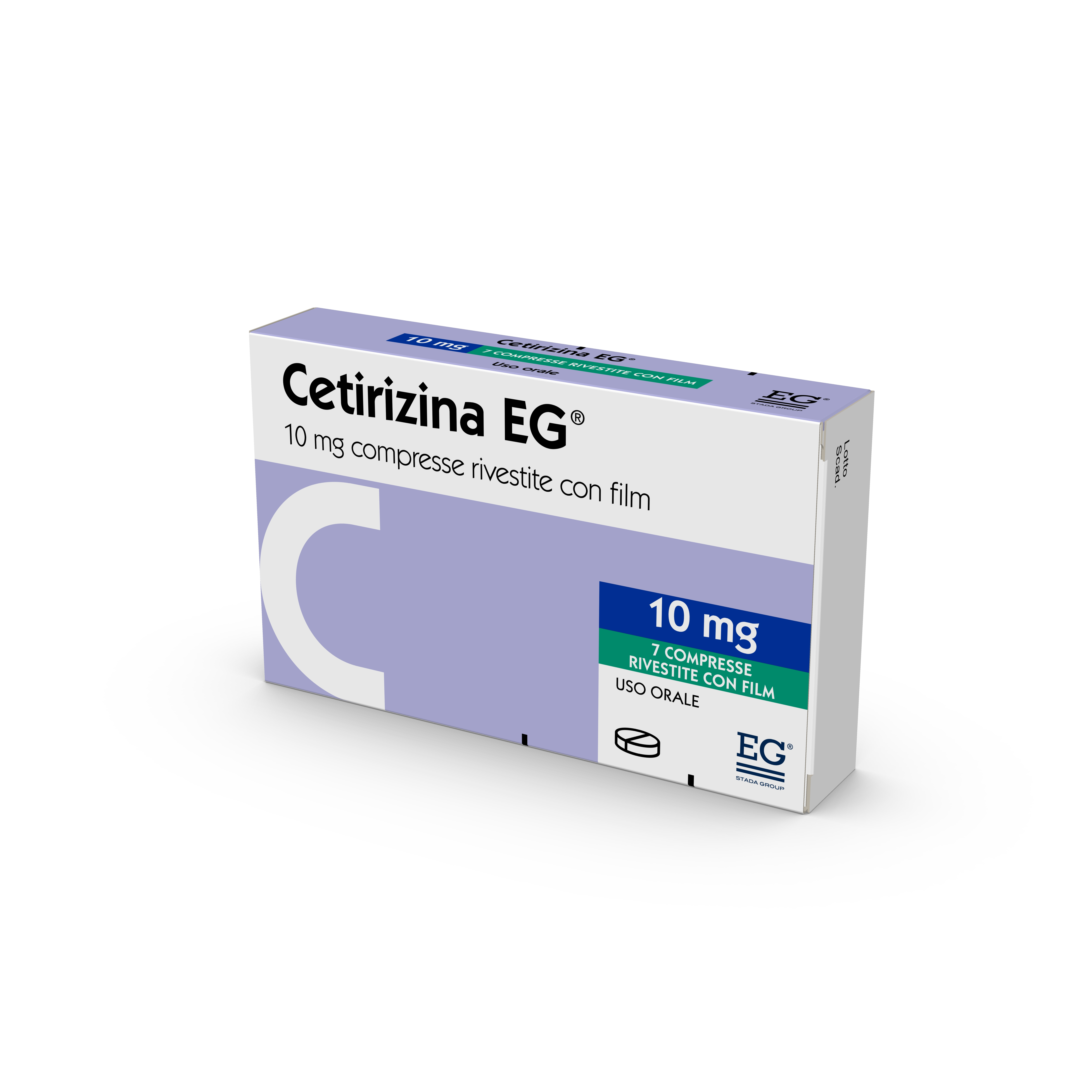CETIRIZINA EG*7CPR RIV 10MG - pharmaonline24.it