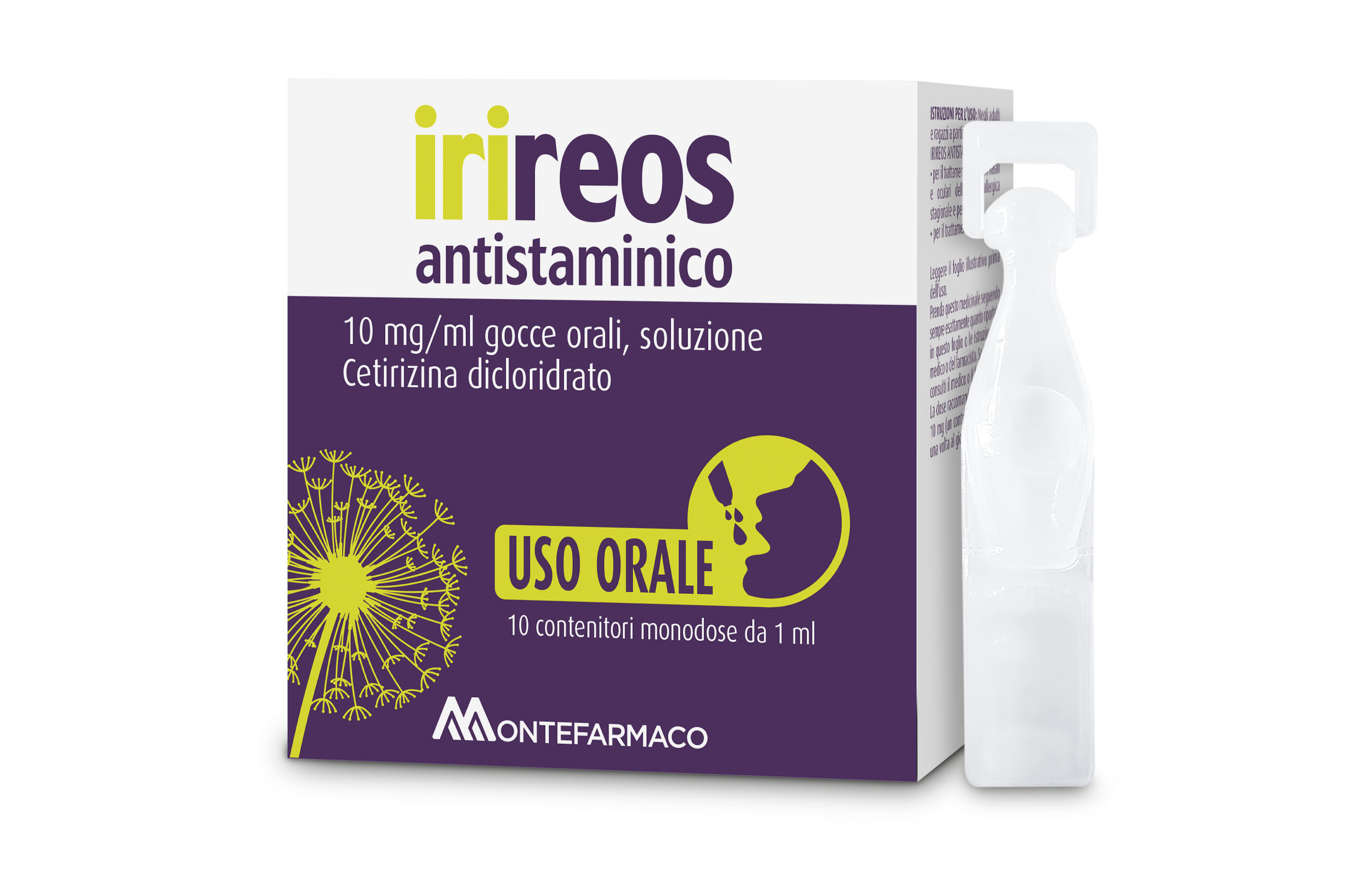 IRIREOS ANT*OS GTT 10FL10MG1ML - pharmaonline24.it