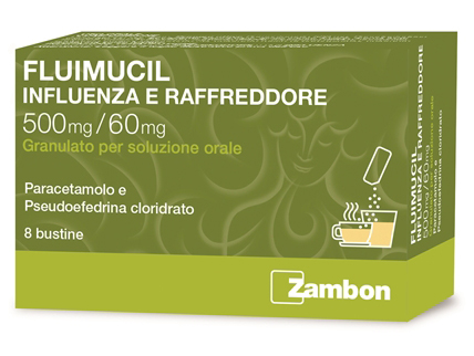 FLUIMUCIL INFLUENZA RAFFR*8BST - pharmaonline24.it