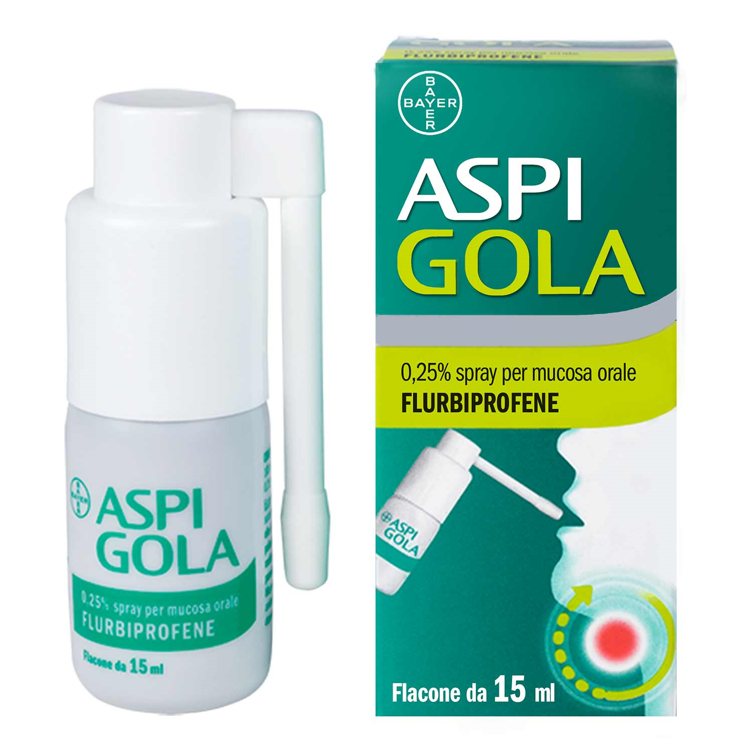 ASPI GOLA*OS SPRAY 15ML 0,25% - pharmaonline24.it