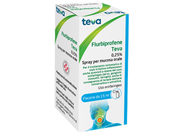 FLURBIPROFENE TE*OS SPRAY 15ML - pharmaonline24.it