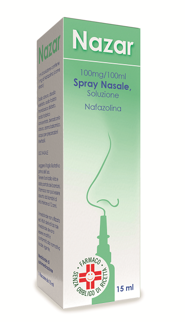 NAZAR*SPRAY NAS 15ML 1MG/ML - pharmaonline24.it