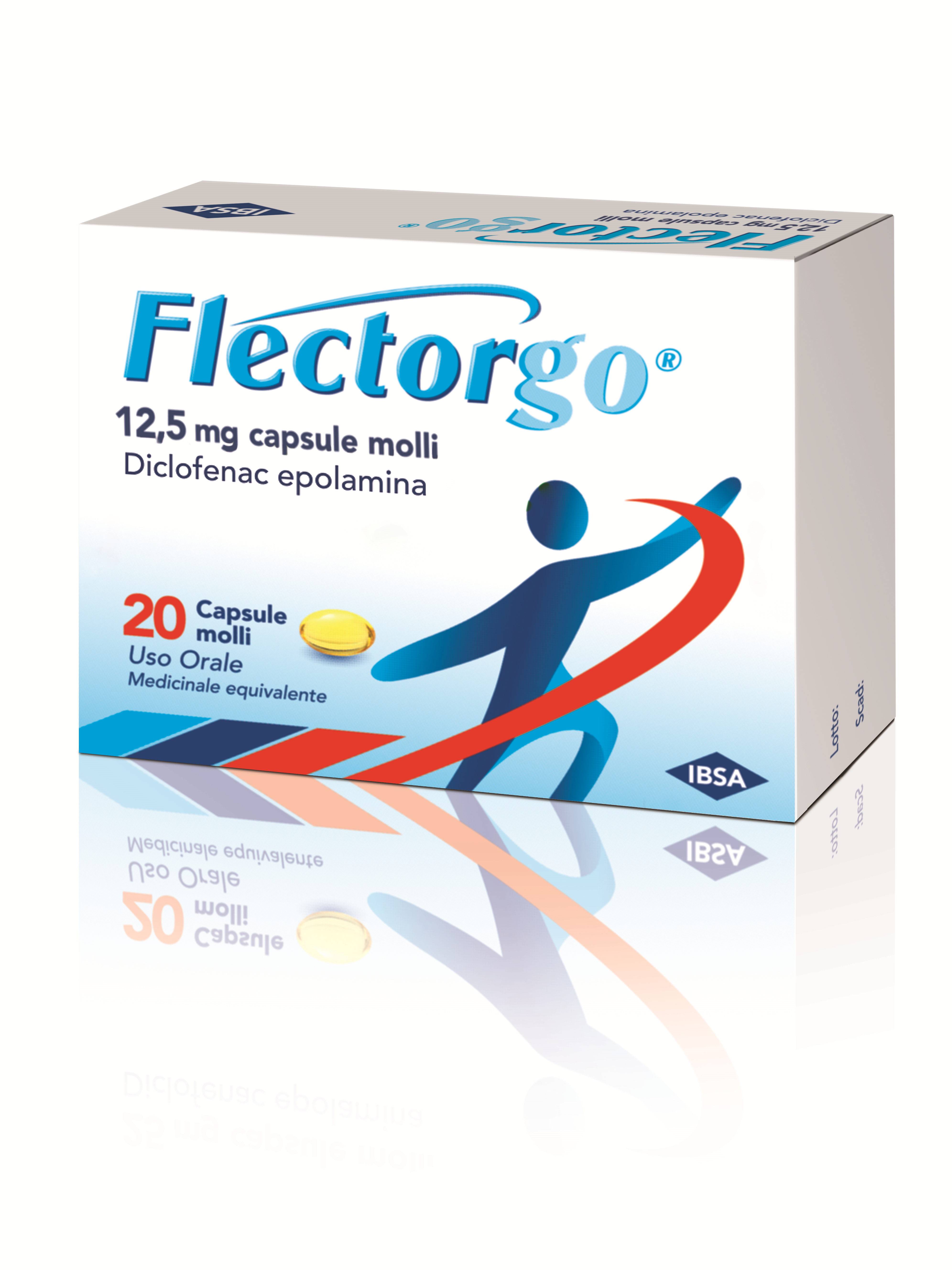 FLECTORGO*20CPS MOLLI 12,5MG - pharmaonline24.it