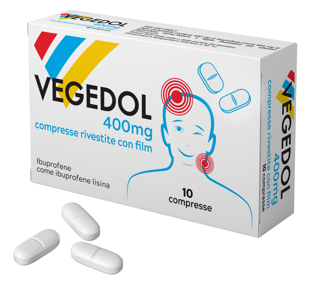 VEGEDOL*10CPR RIV 400MG - pharmaonline24.it