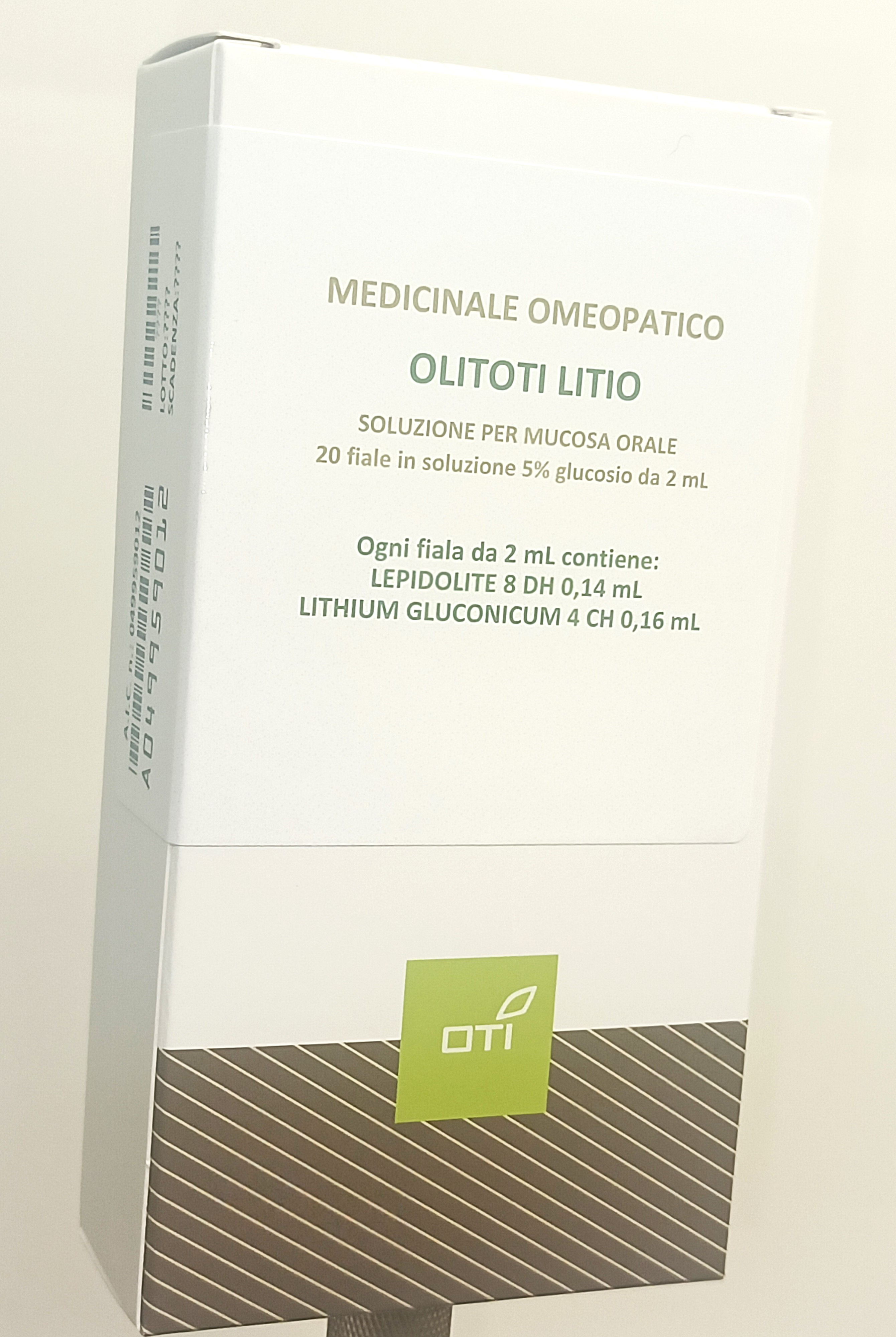 OLITOTI LITIO*OS 20F 5% 2ML - pharmaonline24.it