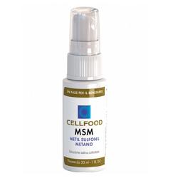 CELLFOOD MSM METIL SULFONIL METANO SOLUZIONE SALINA COLLOIDALE 30 ML - pharmaonline24.it