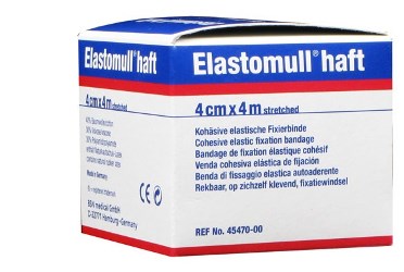 BENDA ELASTICA AUTOADESIVA ELASTOMULL HAFT COMPRESSIONE FORTE 4X400 CM - pharmaonline24.it