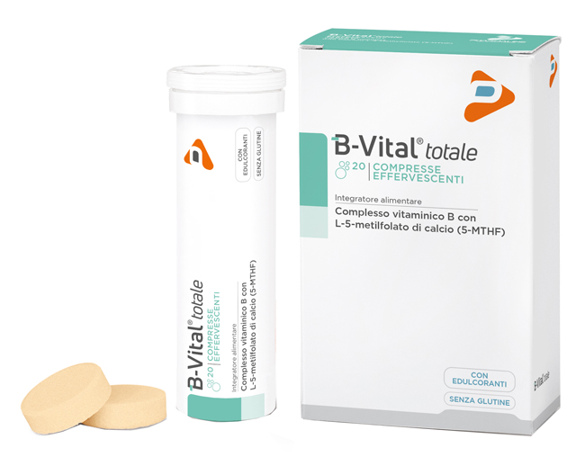 B-VITAL TOTALE ARANCIA 2 TUBI 10 COMPRESSE EFFERVESCENTI - pharmaonline24.it