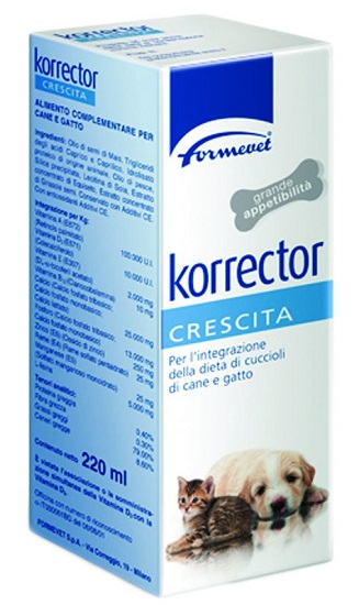 KORRECTOR CRESCITA FLACONE 220 ML - pharmaonline24.it