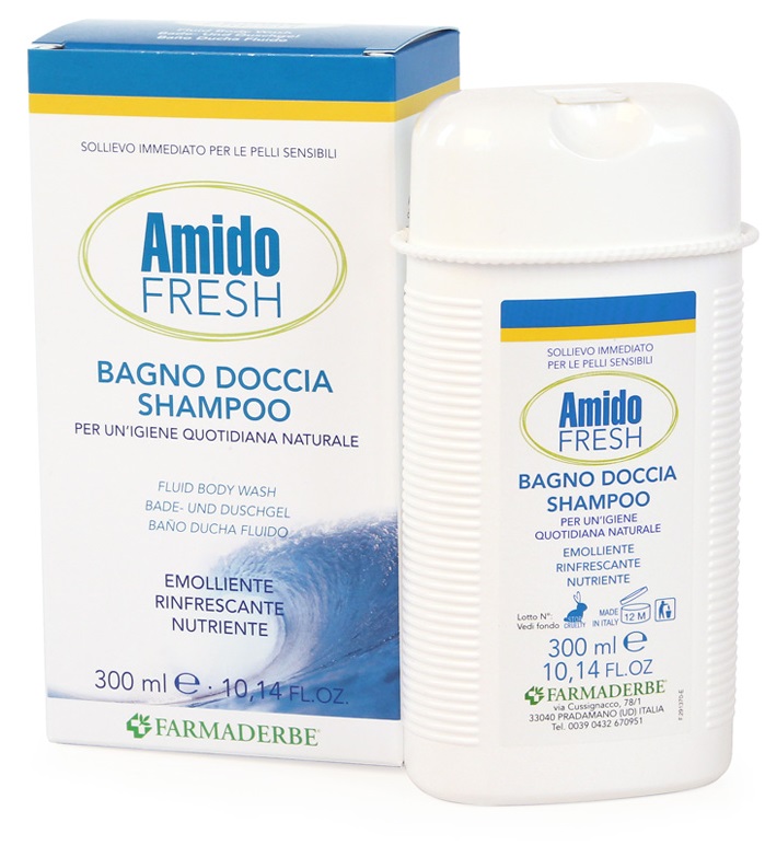 AMIDO FRESH BAGNO DOCCIA SHAMPOO 300 ML - pharmaonline24.it