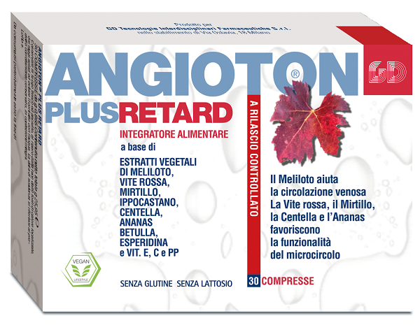 ANGIOTON PLUS RETARD 30 COMPRESSE - pharmaonline24.it