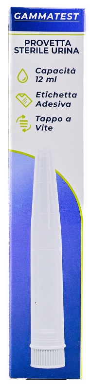 PROVETTA STERILE PER URINA 12ML GAMMADIS - pharmaonline24.it
