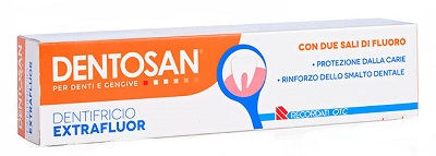 DENTOSAN EXTRAFLUOR DENTIFRICIO 75 ML - pharmaonline24.it