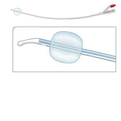 CATETERE FOLEY IN SILICONE PER ADULTI BRILLANT PLUS 2 VIE SENZA SCANALATURE CH16 LUNGHEZZA 41 CM PALLONCINO 10 ML PUNTA CILINDRICA 2 FORI 1 PEZZO - pharmaonline24.it