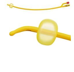 CATETERE FOLEY A MEDIA PERMANENZA  RUSCH GOLD PLUS A 2 VIE IN SILKOLATEX LATTICE-SILICONE PER ADULTO CH12 LUNGHEZZA 40 CM PUNTA CILINDRICA A 2 FORI PALLONCINO 5-15 ML 1 PEZZO - pharmaonline24.it