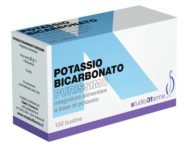 POTASSIO BICARBONATO 100 BUSTINE - pharmaonline24.it