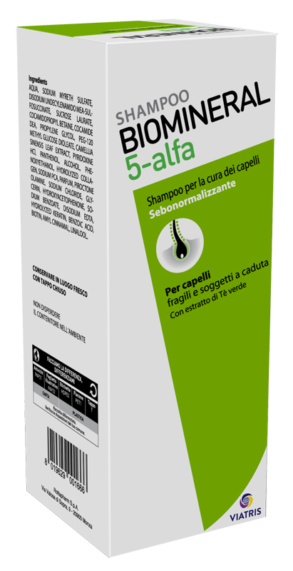 BIOMINERAL 5 ALFA SHAMPOO 200 ML - pharmaonline24.it