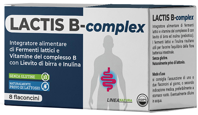 LACTIS B-COMPLEX 8 FLACONCINI 10 ML - pharmaonline24.it