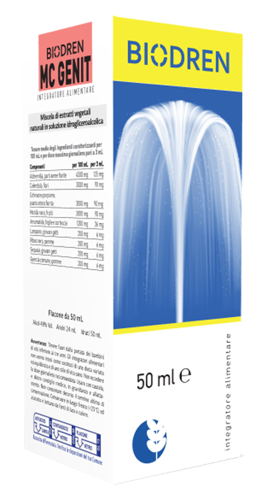 BIODREN MC GENIT SOLUZIONE IDROALCOLICA 50 ML - pharmaonline24.it