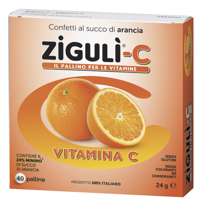 ZIGULI C ARANCIA 40 CONFETTI 24 G - pharmaonline24.it