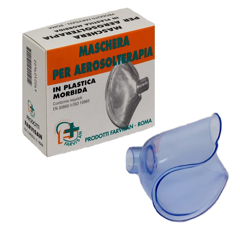 MASCHERA MORBIDA. RICAMBIO PER AEROSOLTERAPIA - pharmaonline24.it