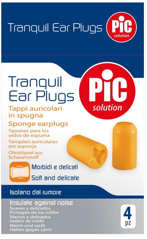 TAPPI AURICOLARI TRANQUIL IN SPUGNA 4 PEZZI - pharmaonline24.it