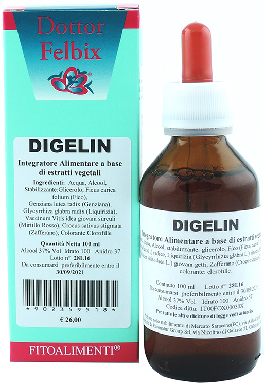 DIGELIN GOCCE 100 ML - pharmaonline24.it