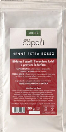 HENNE EXTRA ROSSO 100G - pharmaonline24.it