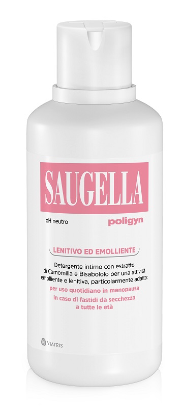 SAUGELLA POLIGYN PH NEUTRO DETERGENTE INTIMO LENITIVO ED EMOLLIENTE 500 ML - pharmaonline24.it