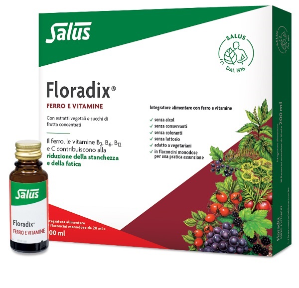 FLORADIX MONODOSE 10 FLACONCINI DA 20 ML - pharmaonline24.it