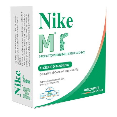 NIKE M CLORURO MAGNESIO 50 BUSTINE 50 G - pharmaonline24.it