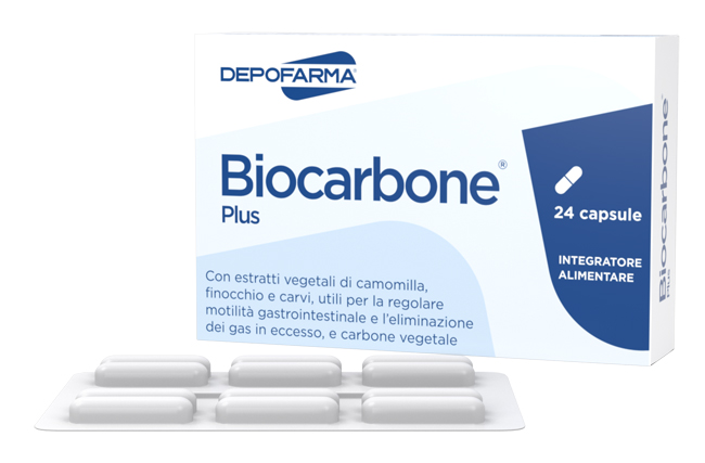 BIOCARBONE PLUS 24 CAPSULE - pharmaonline24.it