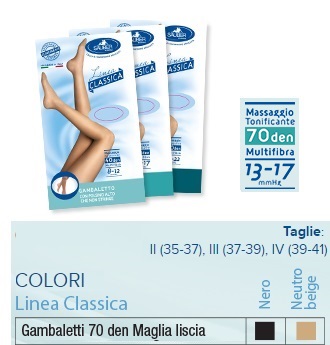 SAUBER GAMBALETTO 70 MAGLIA LISCIA NEUTRO BEIGE 4 LINEA CLASSICA - pharmaonline24.it
