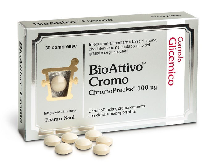 BIOATTIVO CROMO 30 COMPRESSE - pharmaonline24.it
