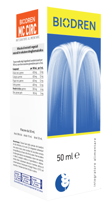 BIODREN MC CIRC SOLUZIONE IDROALCOLICA 50 ML - pharmaonline24.it