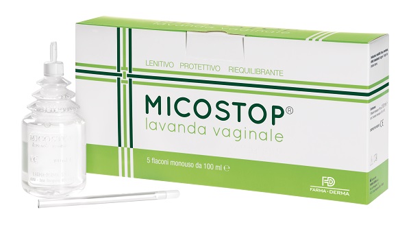 LAVANDA VAGINALE MICOSTOP 5 FLACONI DA 100 ML - pharmaonline24.it