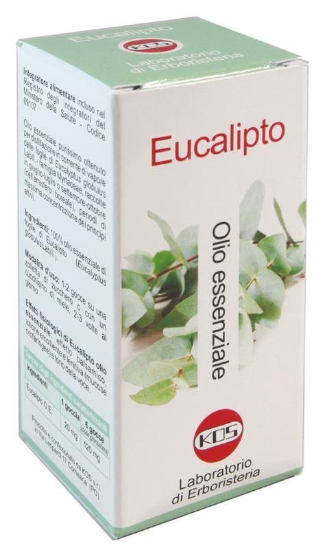 EUCALIPTO OLIO ESSENZIALE 20 ML - pharmaonline24.it