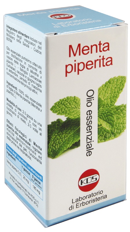 MENTA PIPERITA OLIO ESSENZIALE 20 ML - pharmaonline24.it